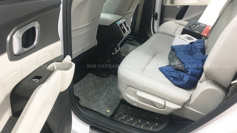 Thảm lót sàn ô tô 6D Kia Sorento 2021 - nay giá gốc tận xưởng, bảo hành trọn đời